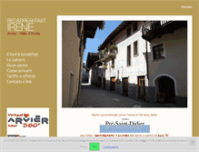 Tablet Screenshot of bedandbreakfastirene.it